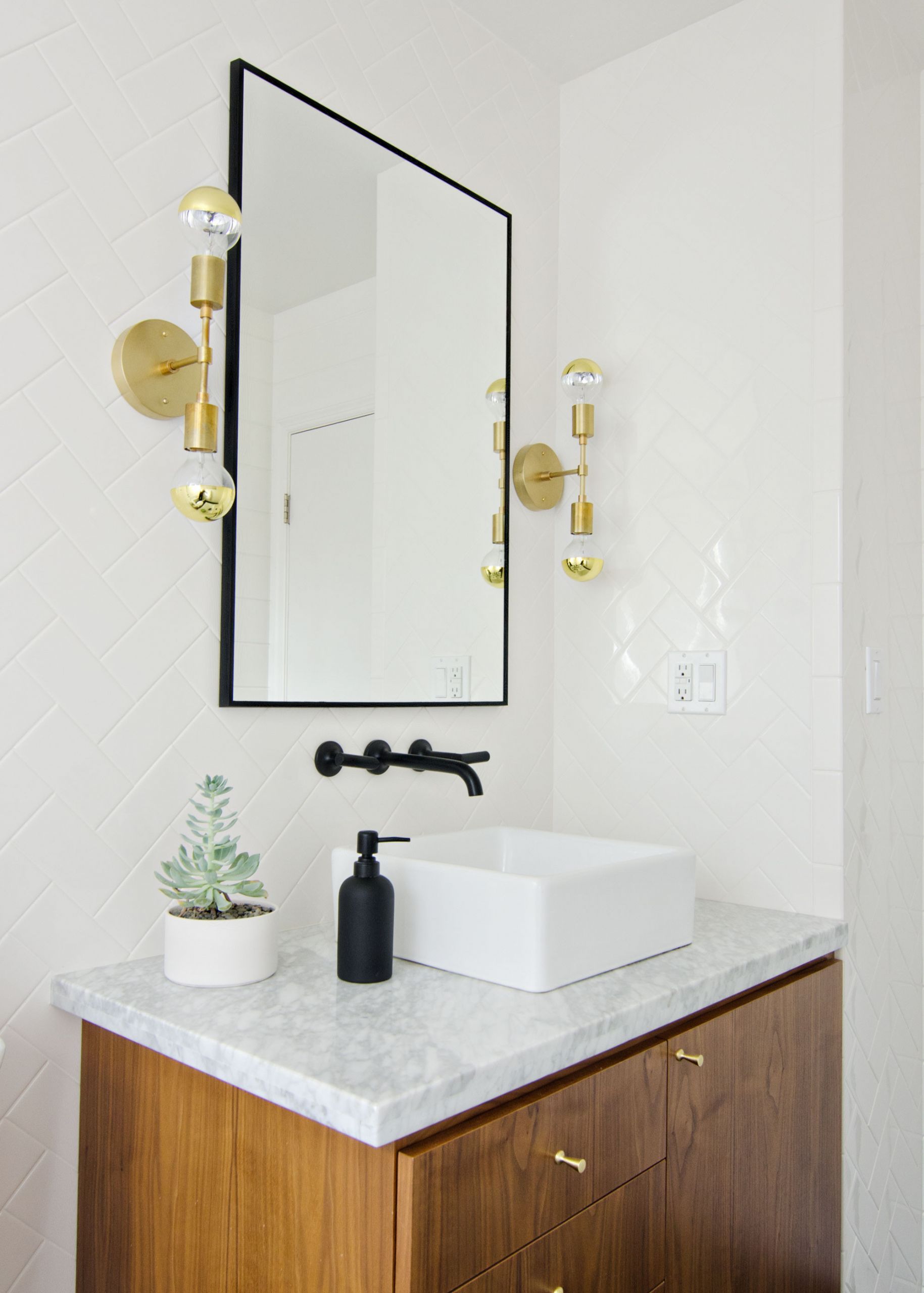 Bathroom Light Sconces
 Dilemma with my Bathroom Lights The Vintage Rug Shop The