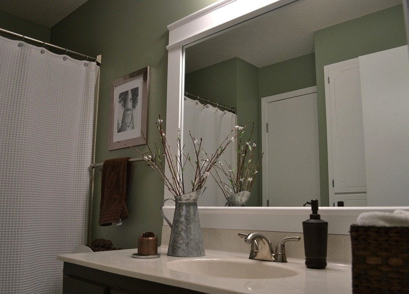 Bathroom Mirror Frames
 Dwelling Cents Bathroom Mirror Frame