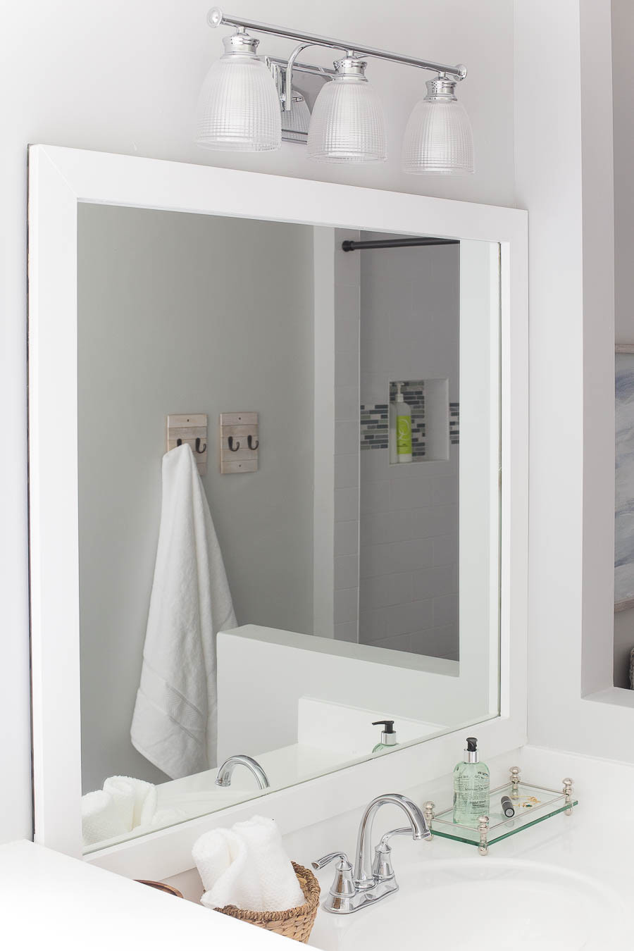 Bathroom Mirror Frames
 How to Frame a Bathroom Mirror Easy DIY project