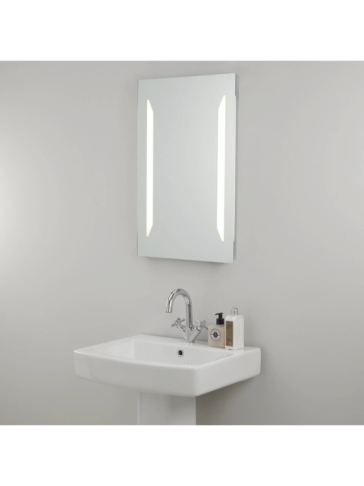 Bathroom Mirrors Online
 John Lewis & Partners LED Frost Illuminated Bathroom