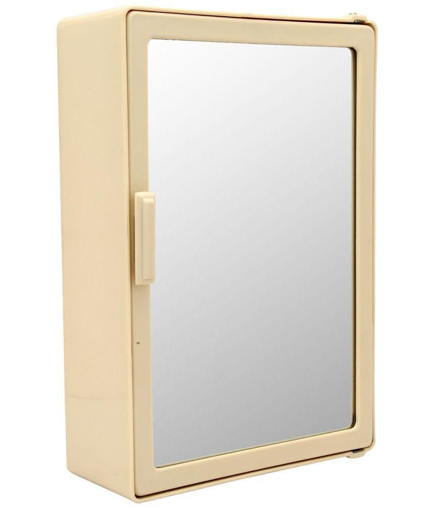 Bathroom Mirrors Online
 Buy Zahab Beige Bathroom Mirror Cabinet line at Low