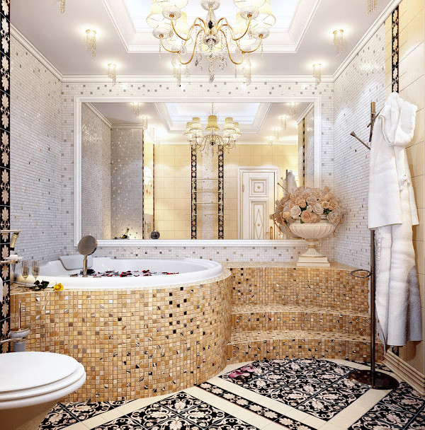 Bathroom Mosaic Tile Designs
 16 Unique Mosaic Tiled Bathrooms