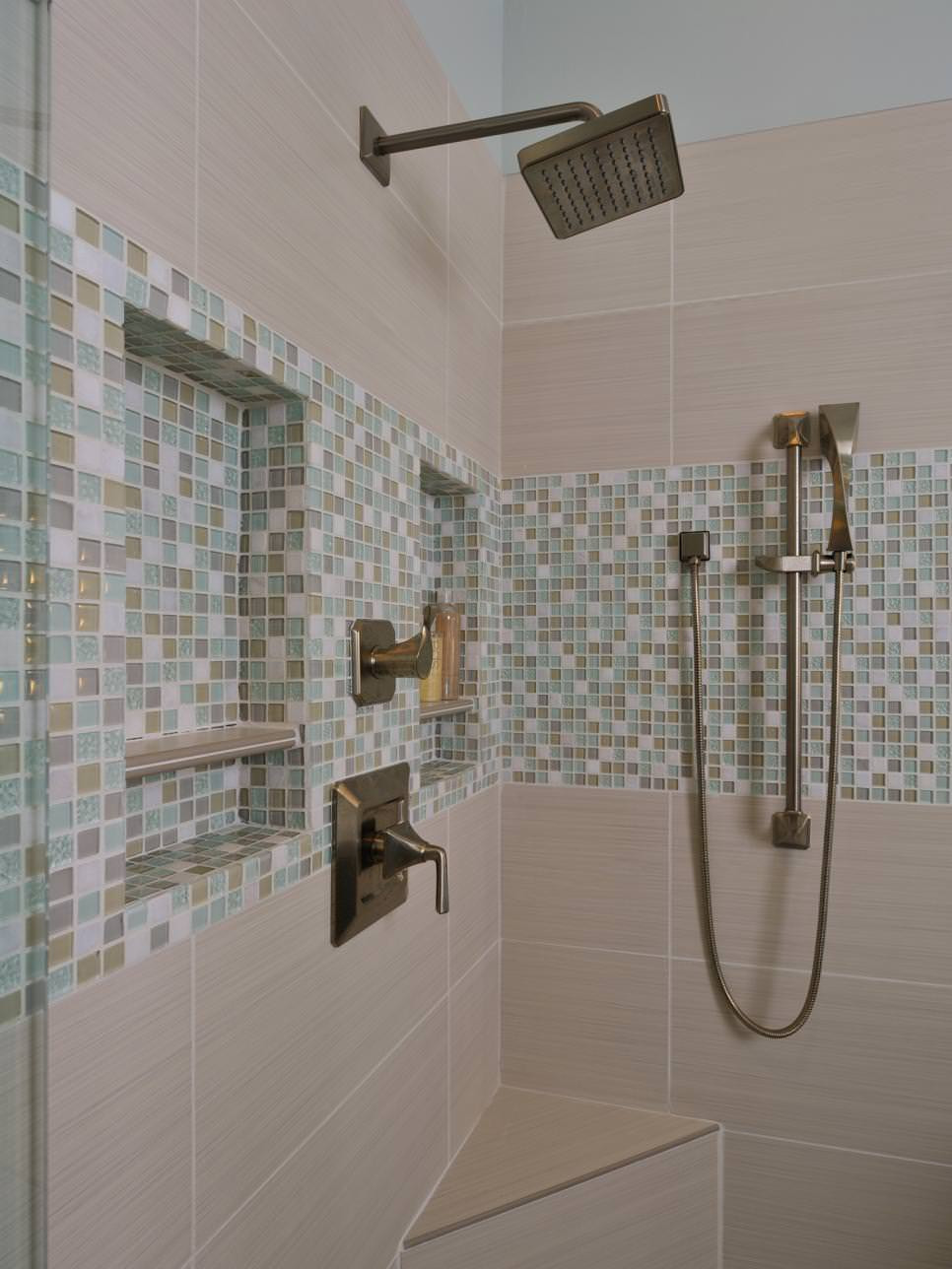 Bathroom Mosaic Tile Designs
 24 Mosaic Bathroom Ideas Designs