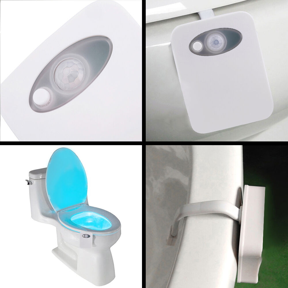 Bathroom Sensor Light
 Home Toliet Bathroom Body Auto Motion Activated Sensor