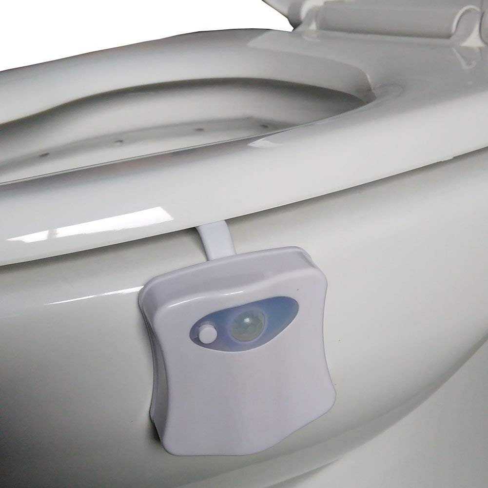 Bathroom Sensor Light
 SMART LED Toilet Bathroom Night Light PIR Motion Activated