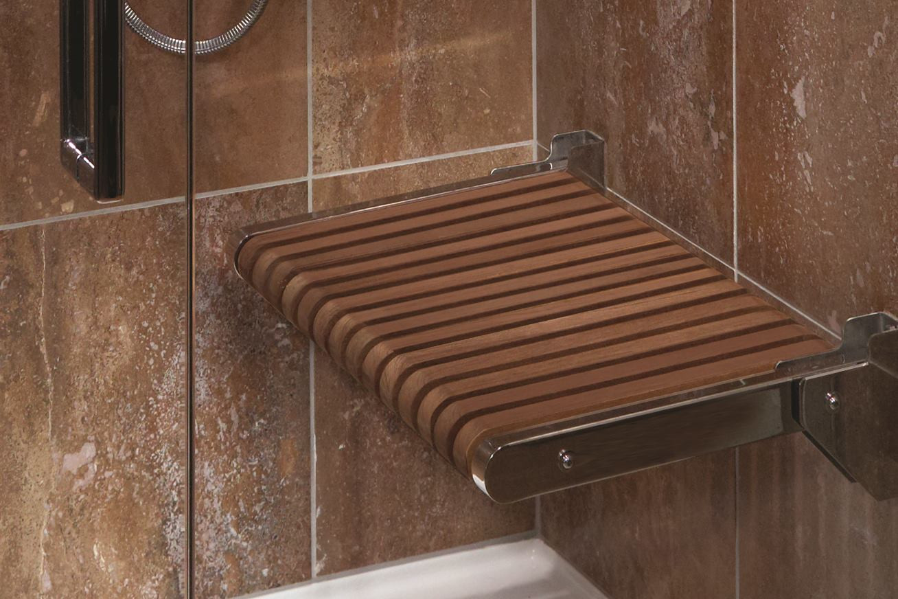 Bathroom Shower Seats
 Teak Shower Seats MTI Baths Residential Architect