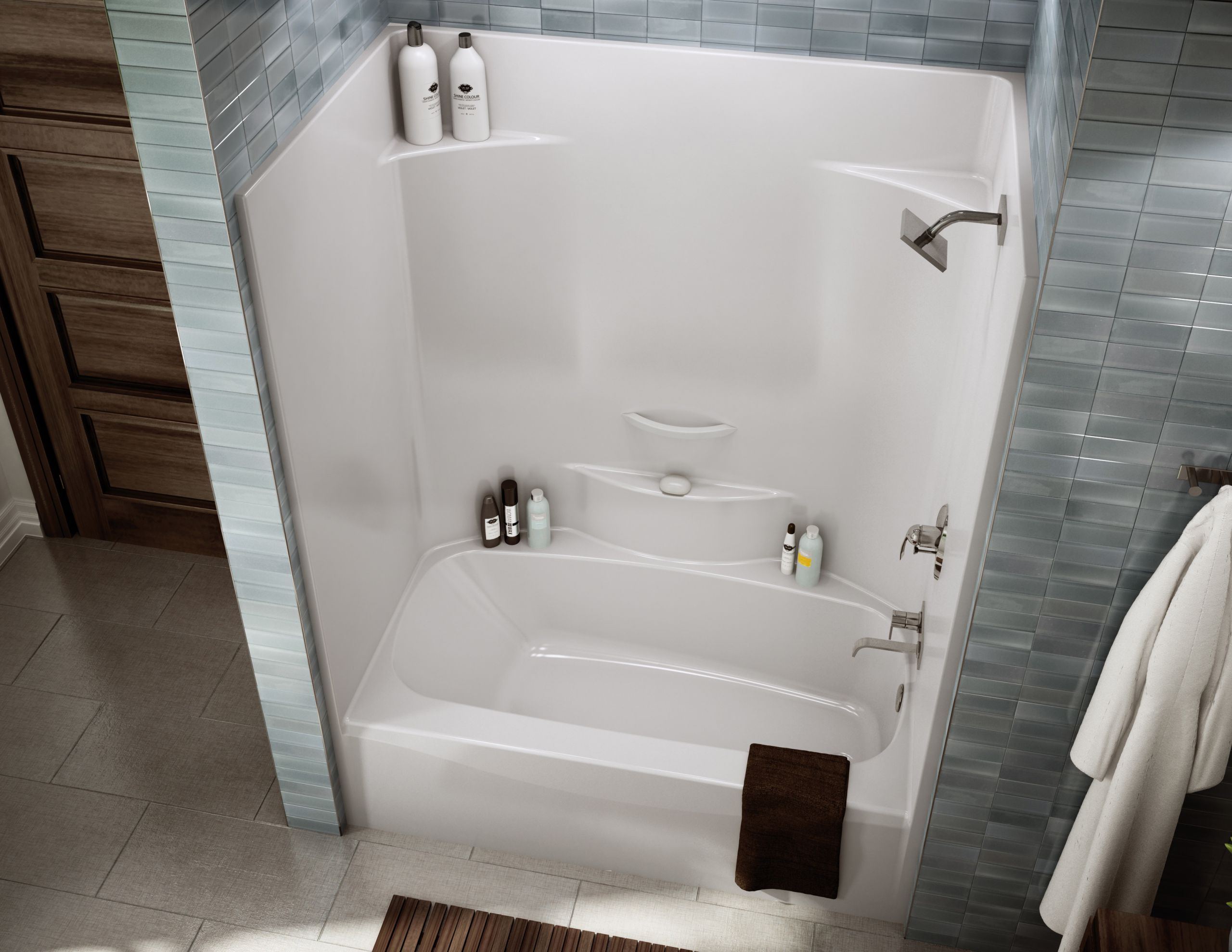 Bathroom Shower Tub
 Bathroom Tub Shower – HomesFeed