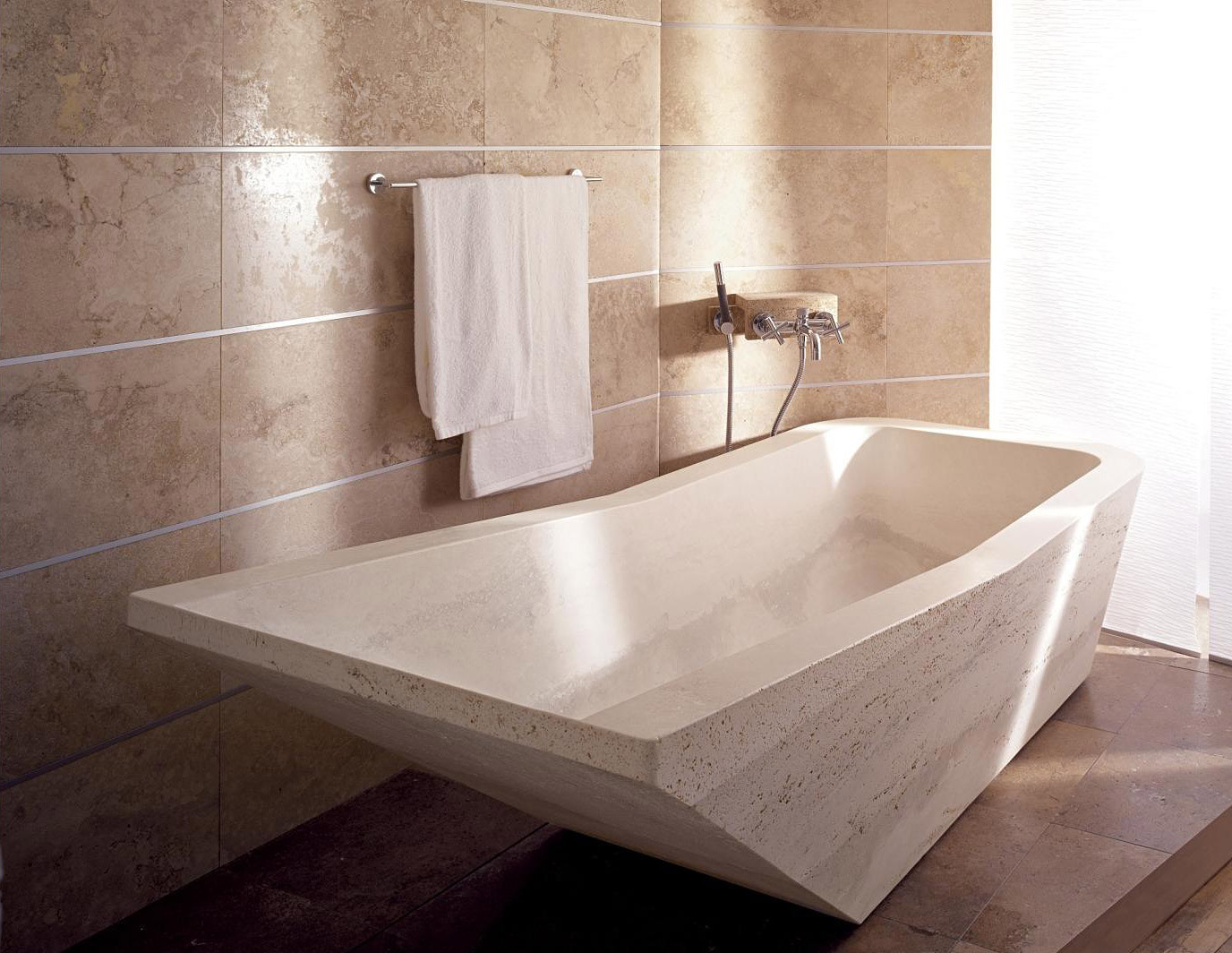 Bathroom Shower Tub
 These Are The Most Impressive Natural Stone Bathtubs