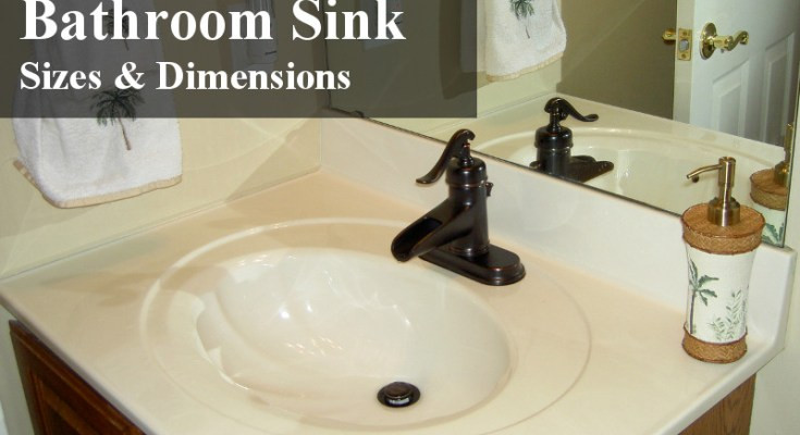 Bathroom Sink Size Guide
 Guide To Standard Bathroom Sink Sizes And Dimensions