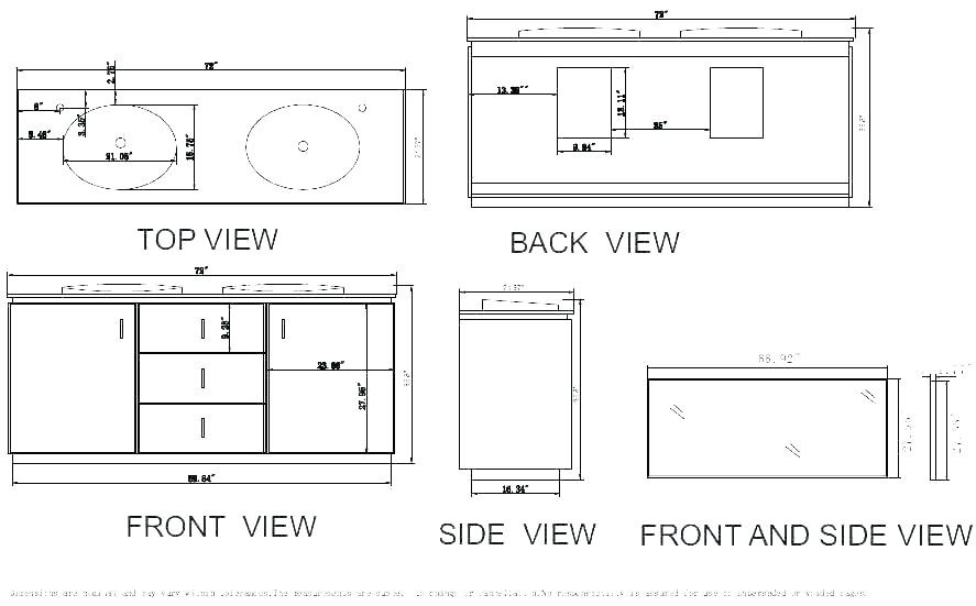 Bathroom Sink Size Guide
 Bathroom Sink Standard Size Bathroom Design Ideas