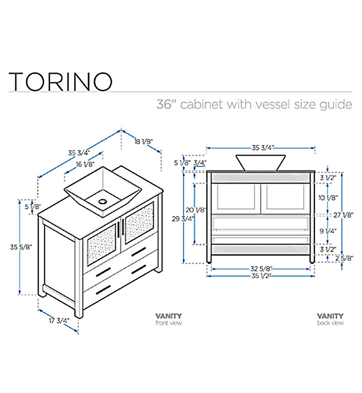 Bathroom Sink Size Guide
 Bathroom Vanities