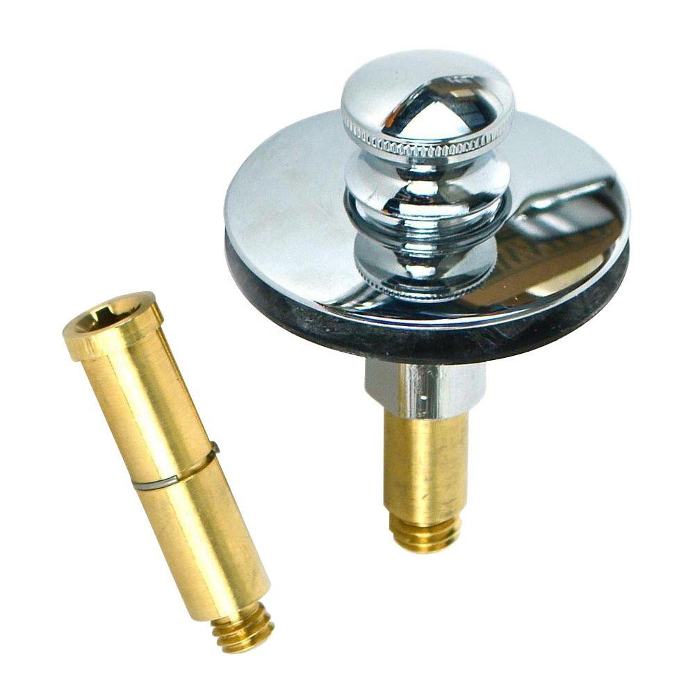 Bathroom Sink Stopper Replacement
 Watco Push Pull Bathtub Stopper with 3 8 in to 5 16 in