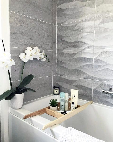 Bathroom Tile Ideas Pictures
 Top 60 Best Grey Bathroom Tile Ideas Neutral Interior