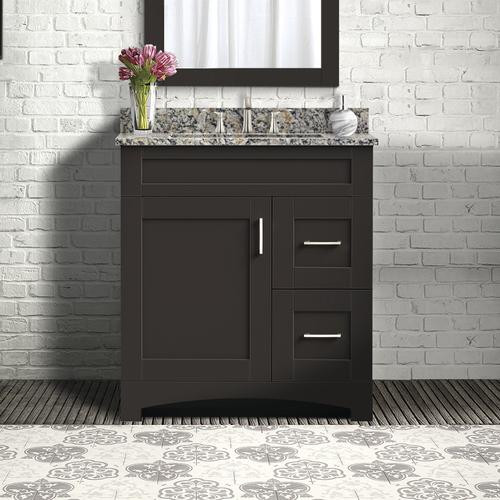 Bathroom Vanity 30 X 18
 Magick Woods Elements Brighton 30"W x 18"D Bathroom Vanity