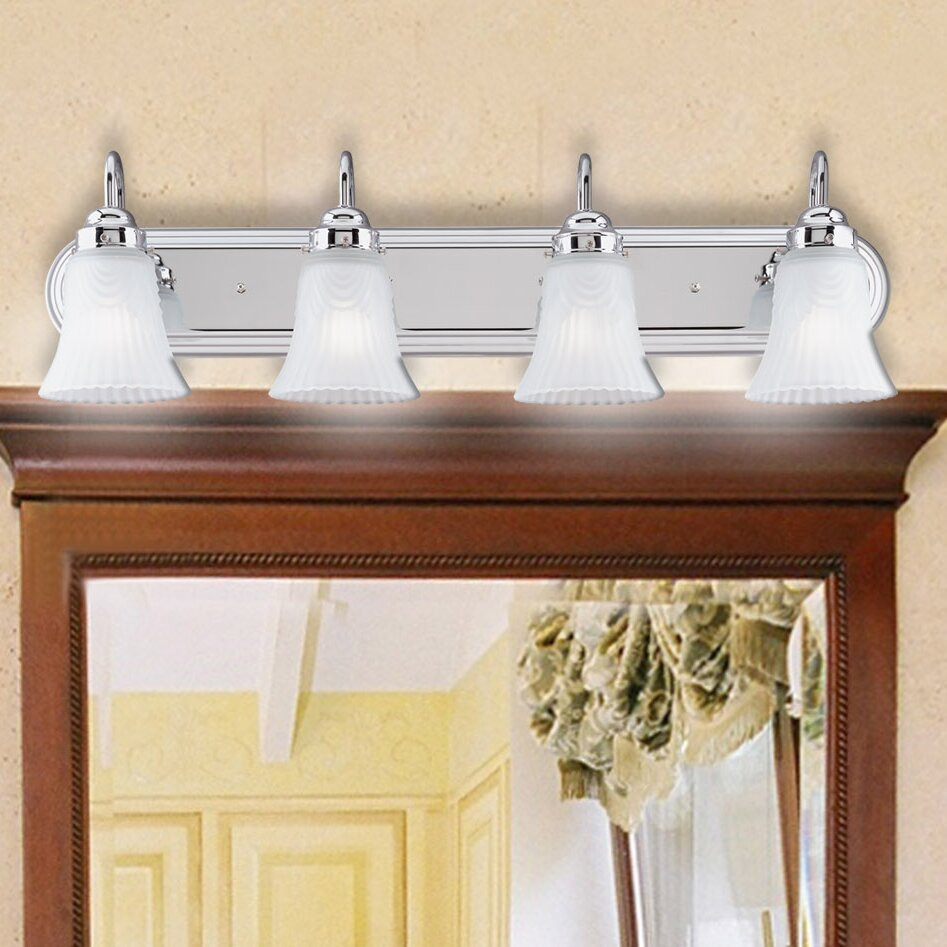 Bathroom Vanity Light Bulbs
 4 Light Bathroom Vanity Light