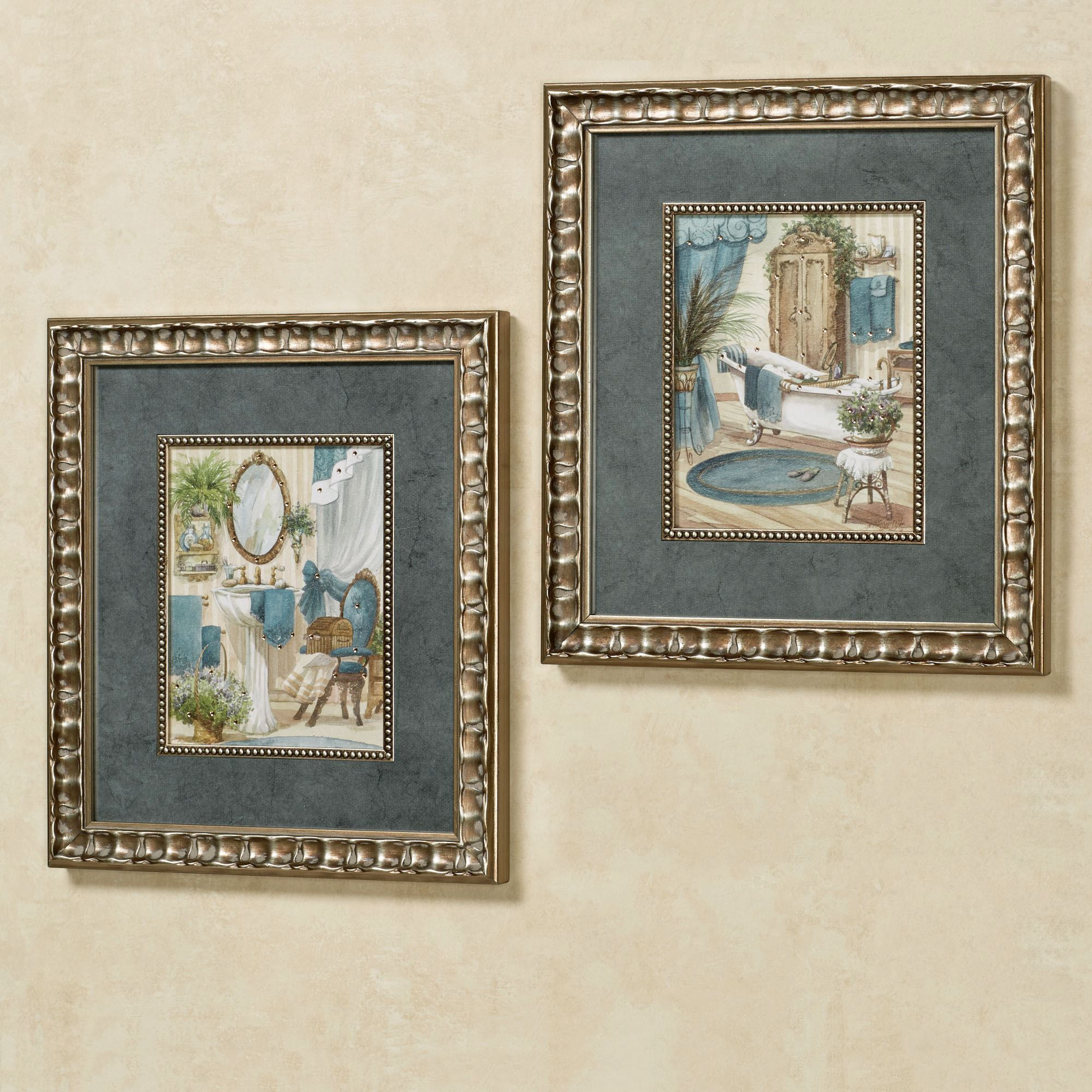 Bathroom Wall Art Sets
 Victorian Bath Framed Wall Art