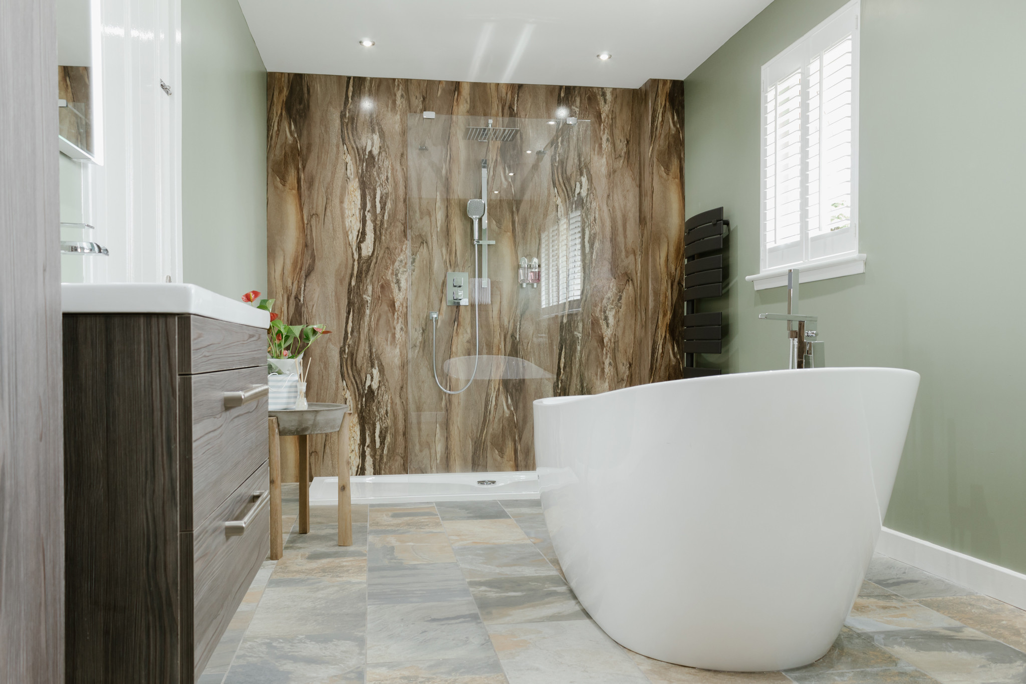 Bathroom Wall Board
 Alternatives to Tiling Your Bathrooms Waterproof