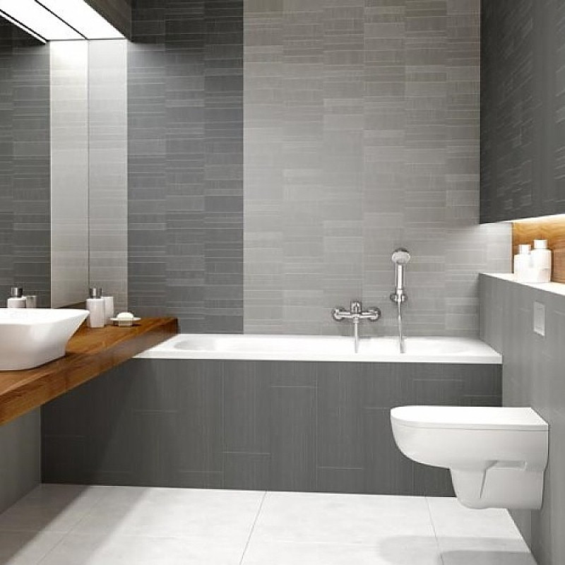 Bathroom Wall Board
 Modern Decor Silver Mosaic Bathroom Wall Panels The