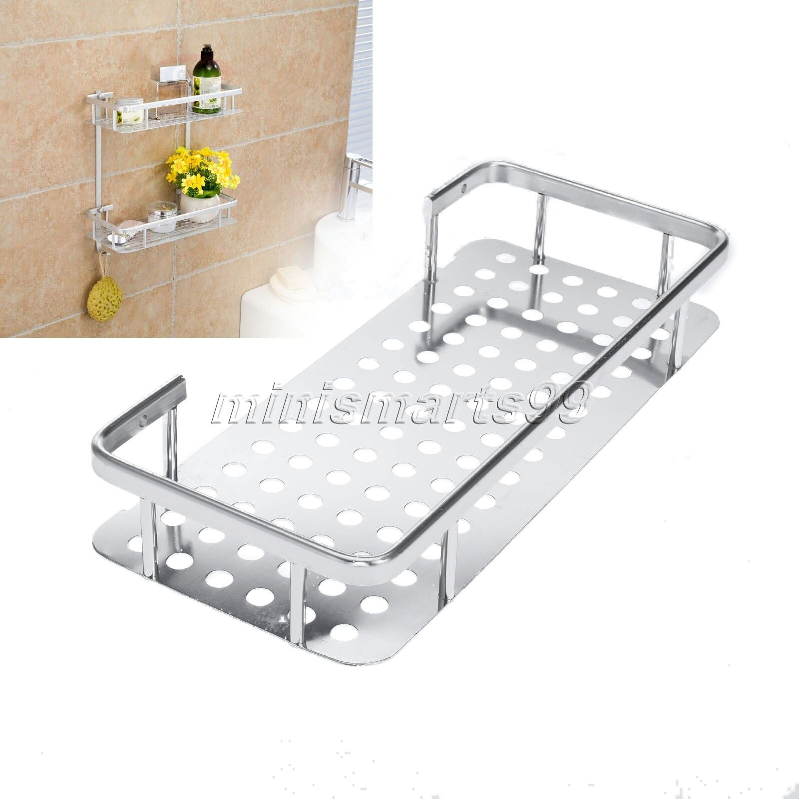 Bathroom Wall Cabinet With Baskets
 Aliexpress Buy Space Aluminum Bathroom Shelf Bath