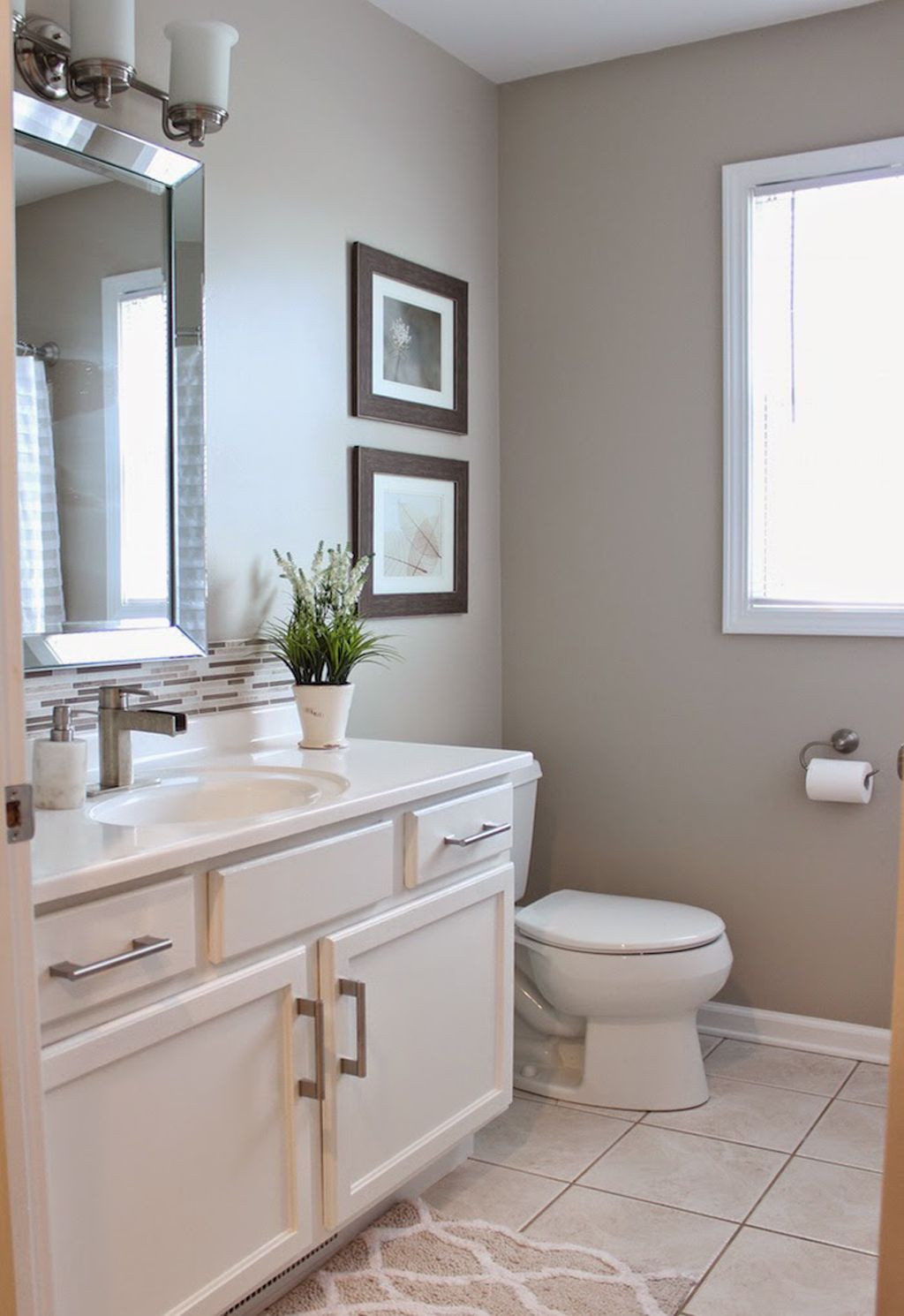 Bathroom Wall Paint
 Accessible Beige Color Review by Laura Rugh