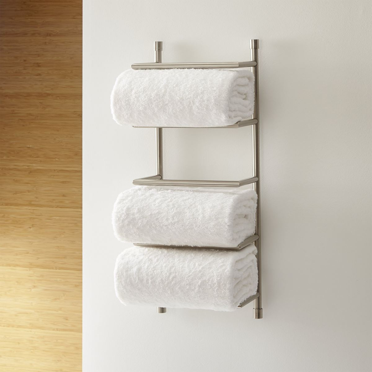 Bathroom Wall Rack
 20 Tips for an Organized Bathroom