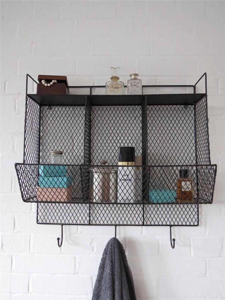 Bathroom Wall Rack
 Bathroom Metal Wire Wall Rack Shelving Display Shelf