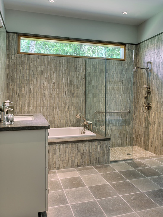 Bathroom Windows Inside Shower
 The high window would be an option for the interior