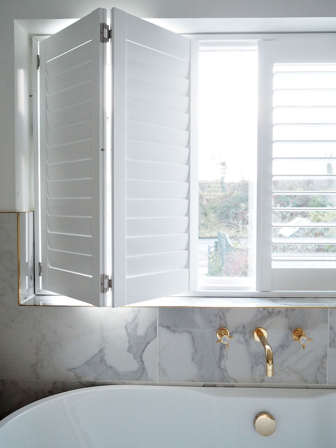 Bathroom Windows Inside Shower
 DIY Window Shutters