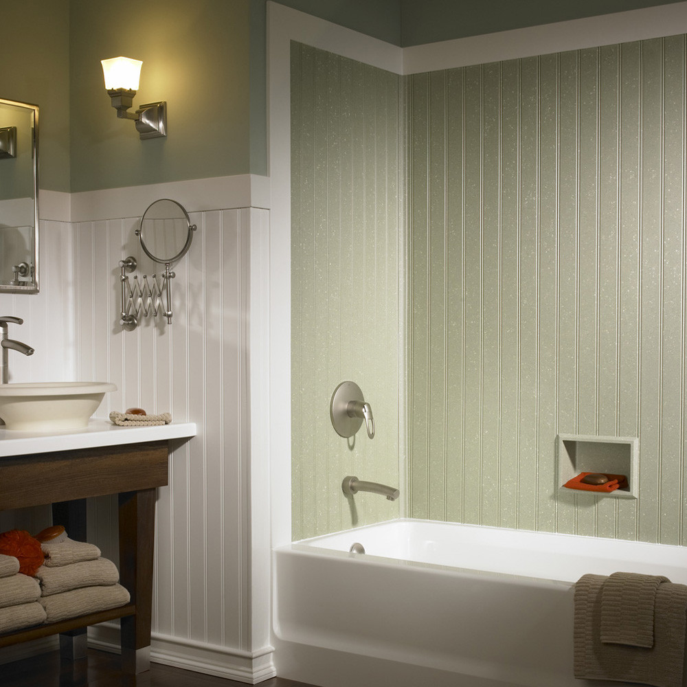 Bathroom With Beadboard Walls
 Bathroom with Beadboard – Classic Style – HomesFeed