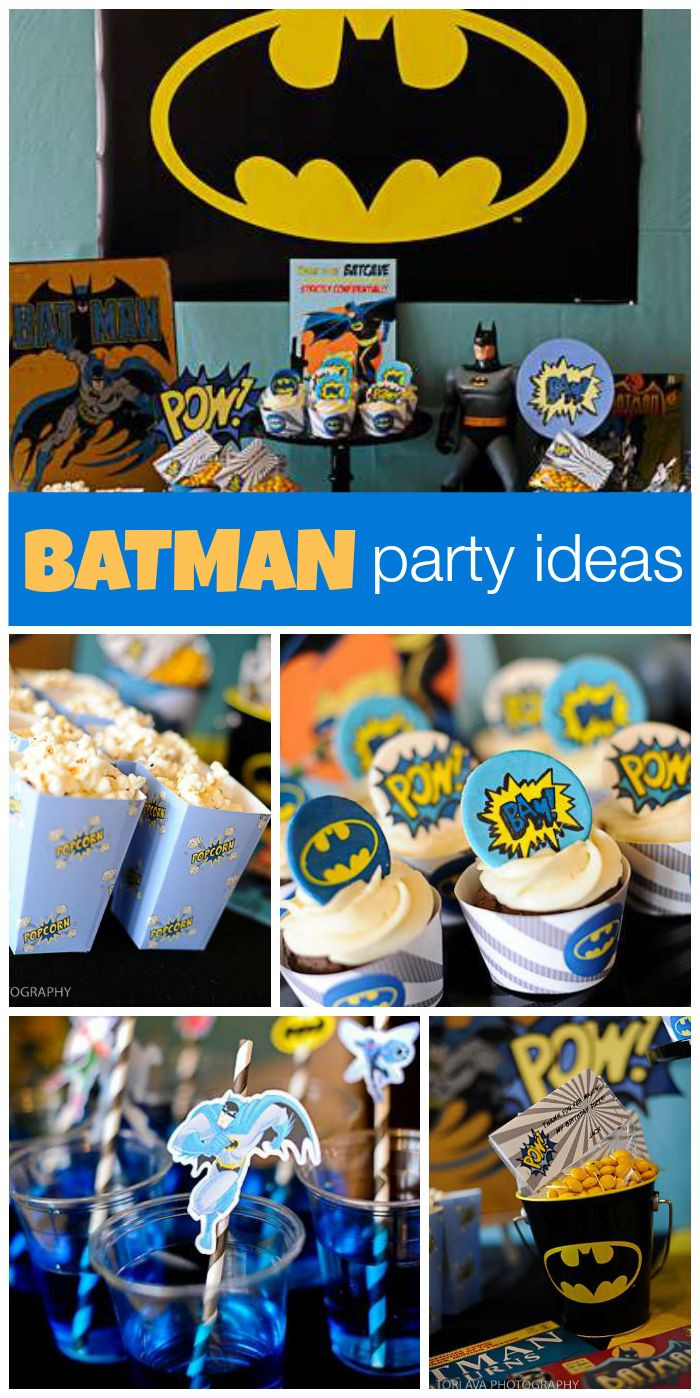 Batman Birthday Party Decorations
 103 best Batman Party Ideas images on Pinterest