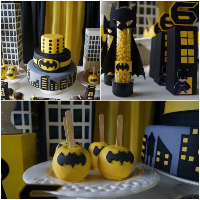 Batman Birthday Party Decorations
 Kara s Party Ideas Batman Themed Birthday Party Planning