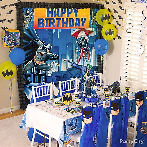 Batman Birthday Party Decorations
 14 Batman Birthday Party Ideas to Plan A perfect Batman