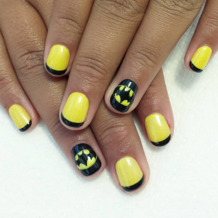 Batman Nail Designs
 20 Batman Nail Art Designs Ideas