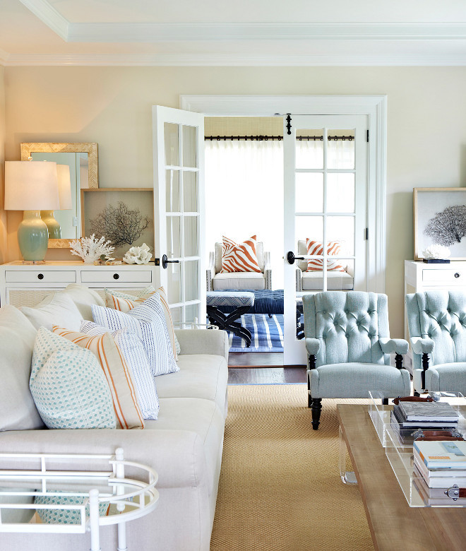 Beach Colors Living Room
 Home with Inspiring Coastal Color Palette Home Bunch