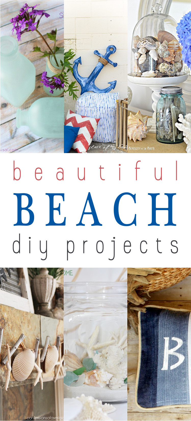 Beach Decor Ideas DIY
 Beautiful Beach DIY Projects The Cottage Market