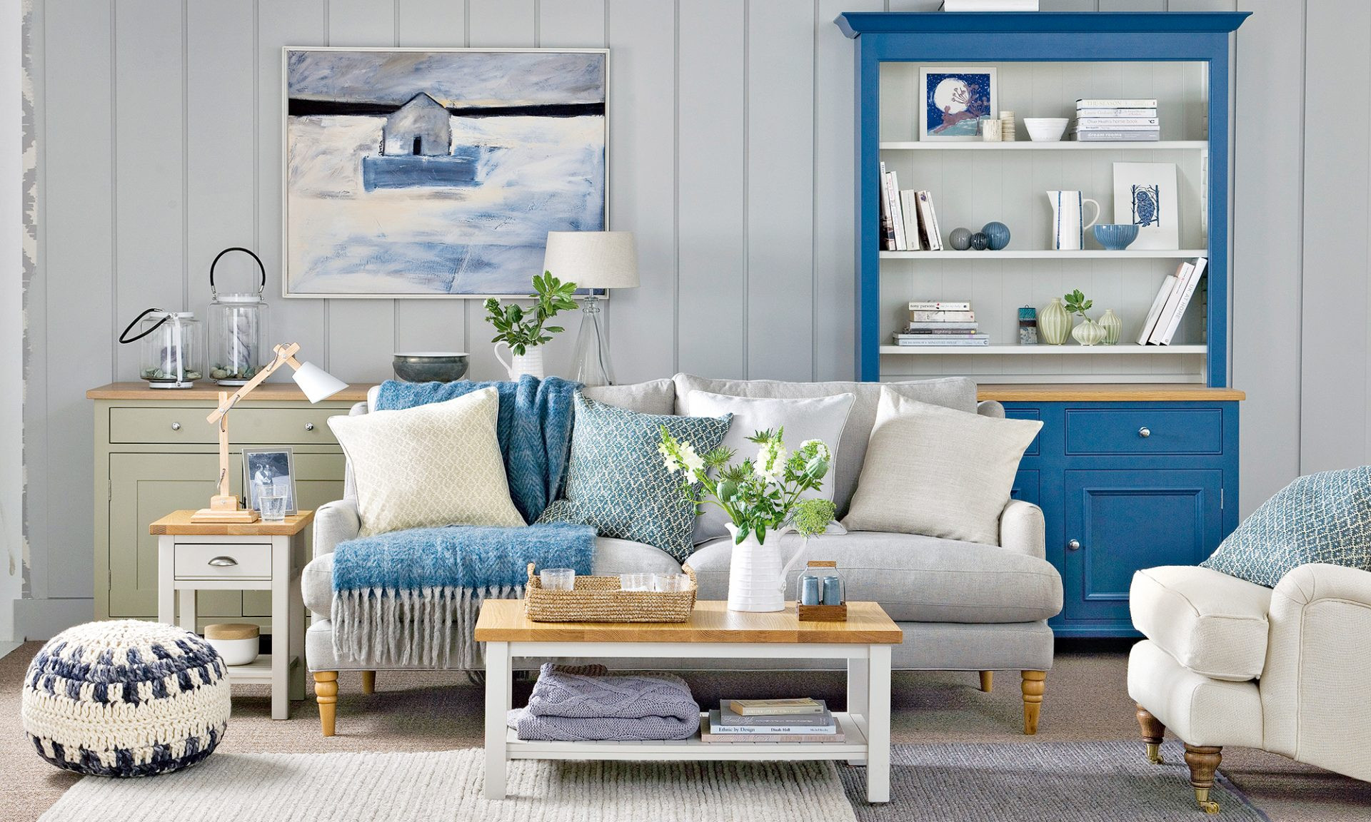 Beach Decorating Living Room
 Coastal living rooms to recreate carefree beach days