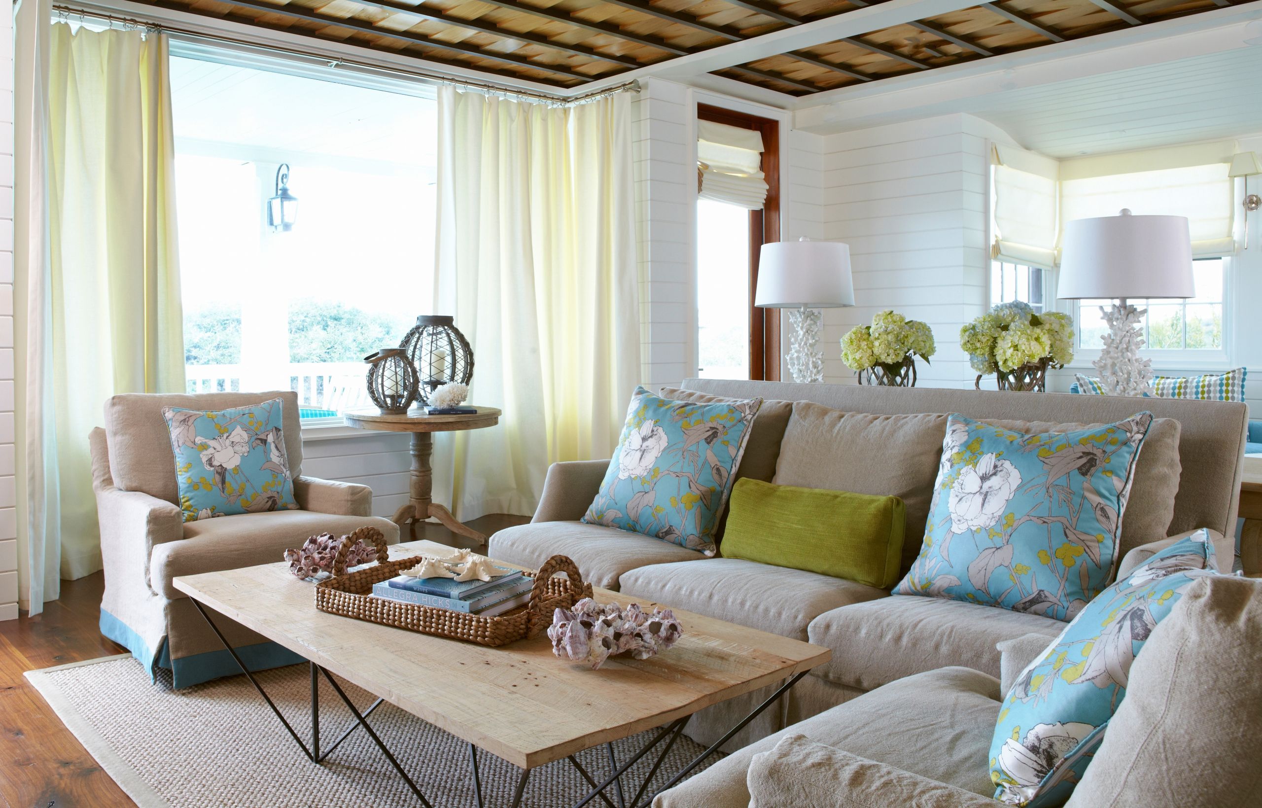 Beach Decorating Living Room
 Beach Escape Living Room