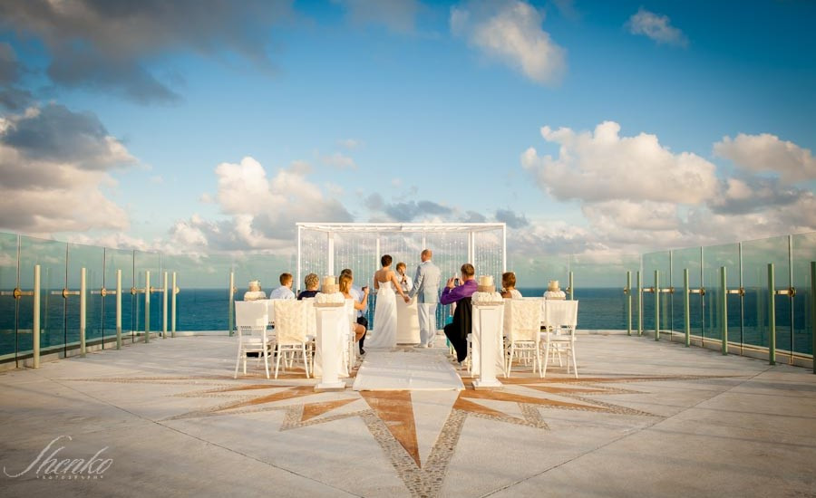 Beach Palace Cancun Wedding
 Beach Palace Rooftop Wedding