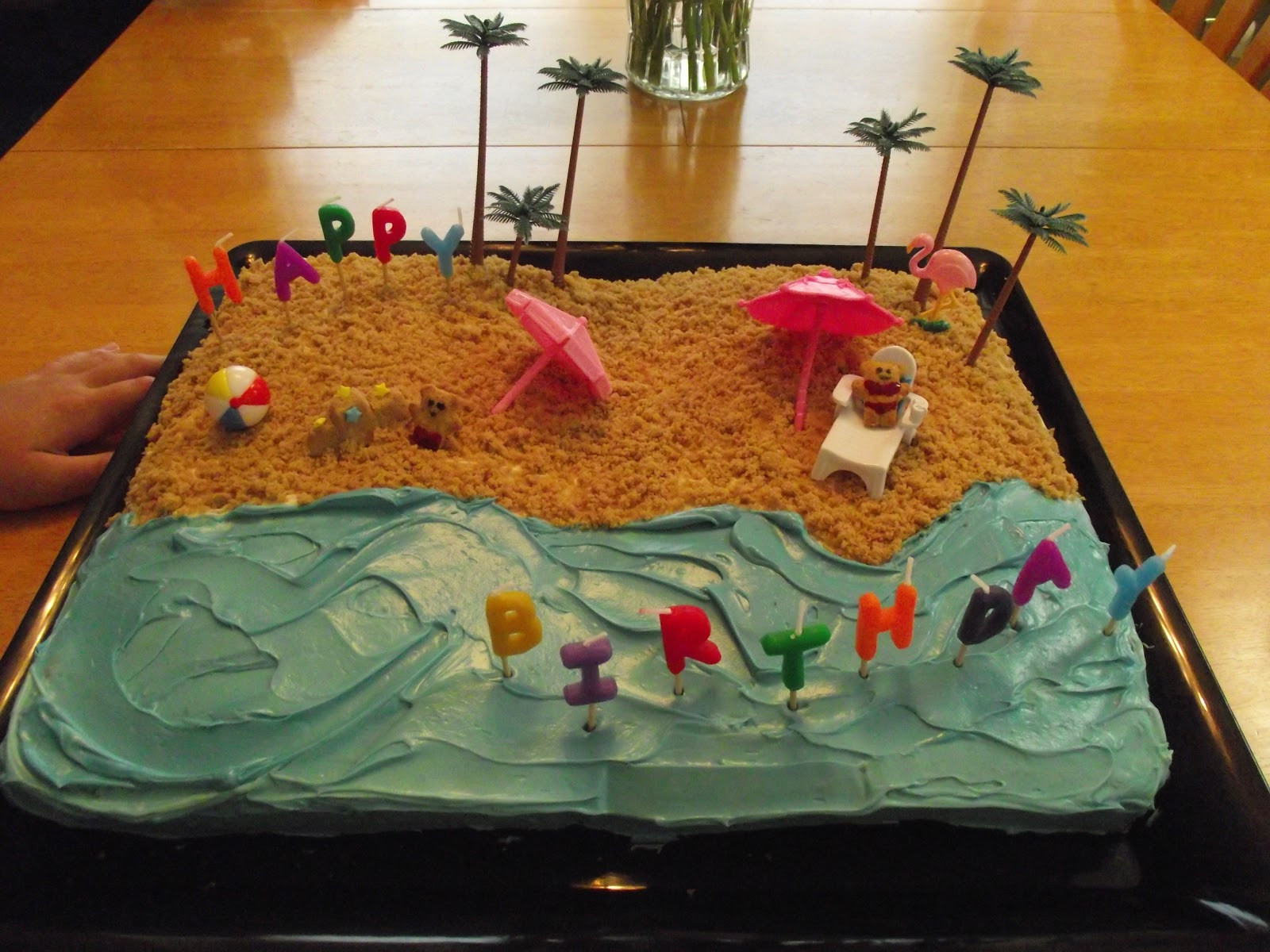 Beach Party Cake Ideas
 Unique Treats Beach Birthday Cake