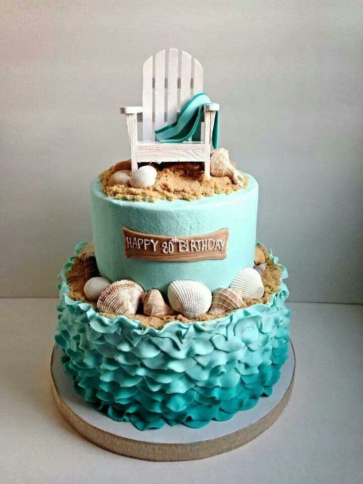 Beach Party Cake Ideas
 The 25 best Beach birthday cakes ideas on Pinterest