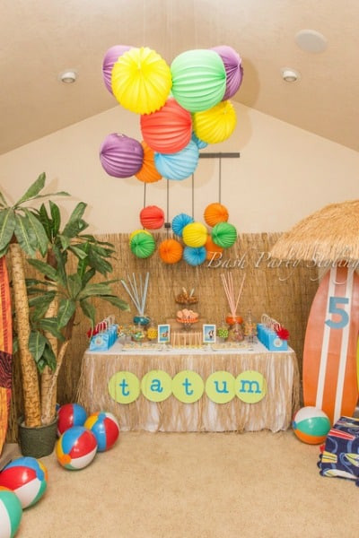 Beach Party Decorations Ideas
 Beach Party Ideas Collection Moms & Munchkins