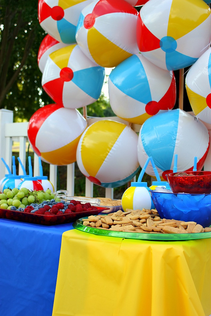 Beach Party Decorations Ideas
 The Creative Collection Link Party