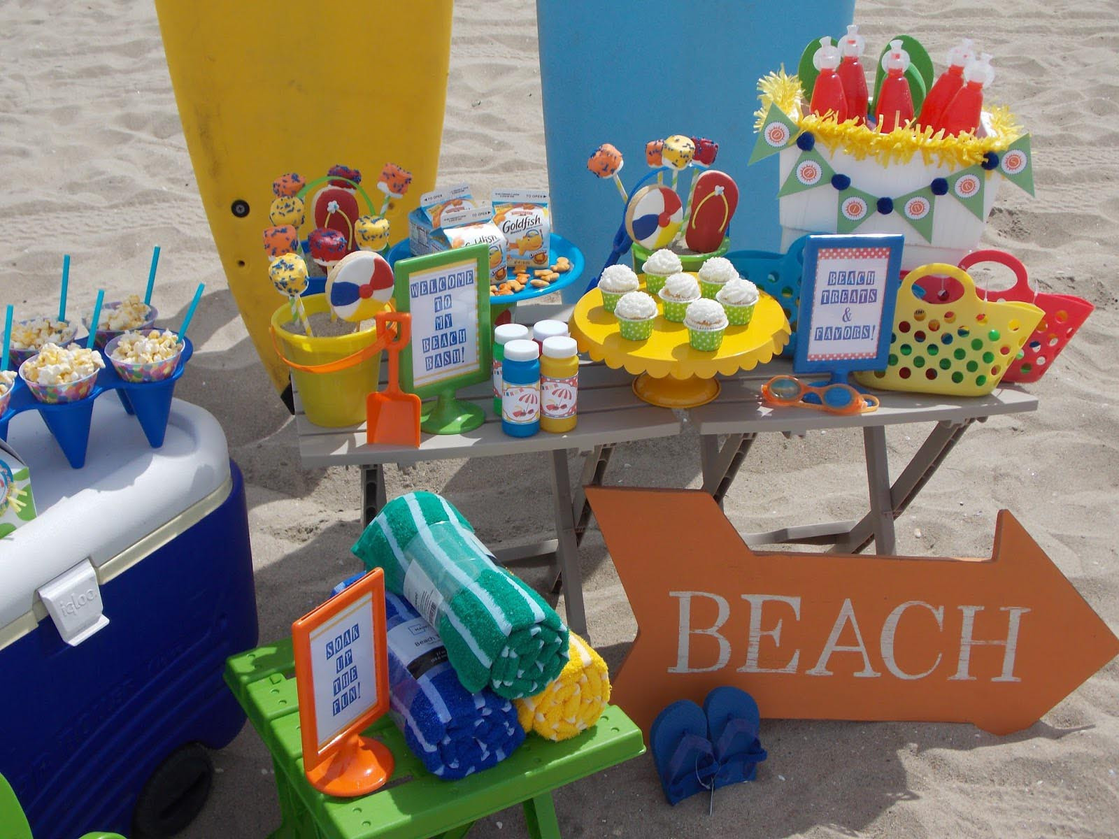 Beach Party Ideas For Kids
 Beach Themed Kid Birthday Party