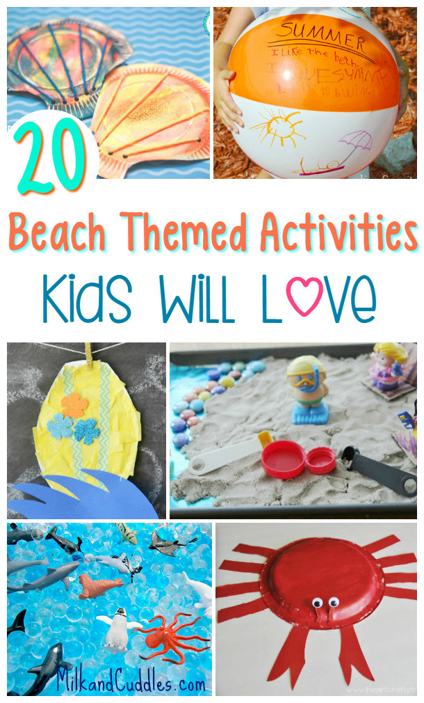 Beach Party Ideas For Kids
 20 Beach Themed Activities for Kids Everyday Best