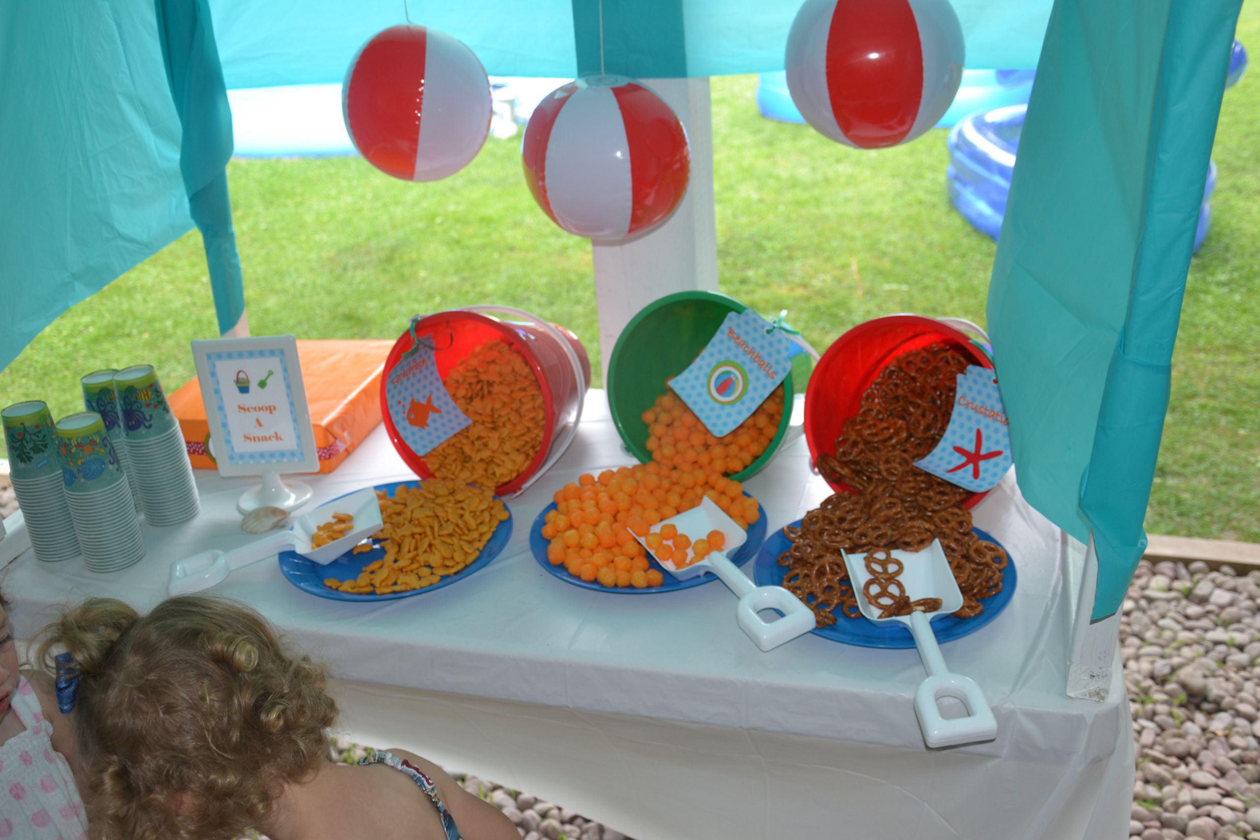 Beach Party Ideas For Kids
 Party on a Bud  Ideas for Serving Summer Snacks