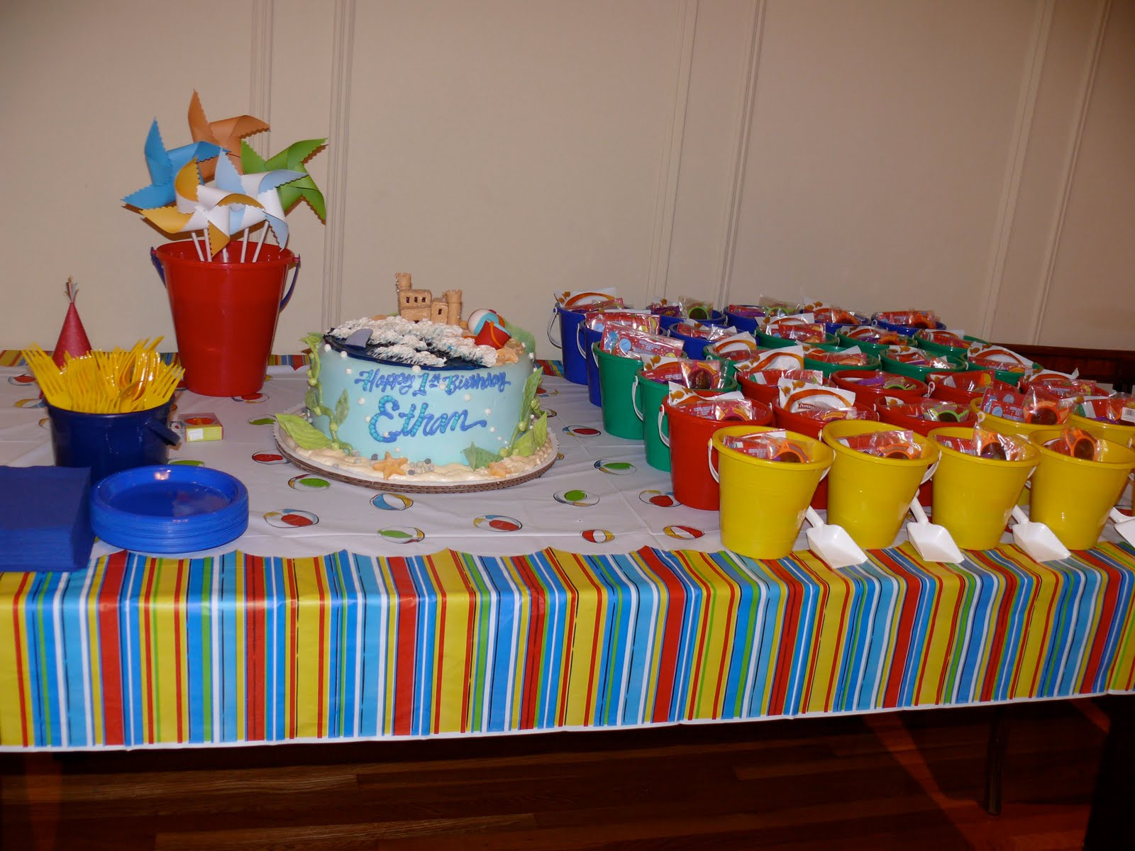 Beach Party Ideas For Kids
 Stylish Childrens Parties Beach First Birthday Party