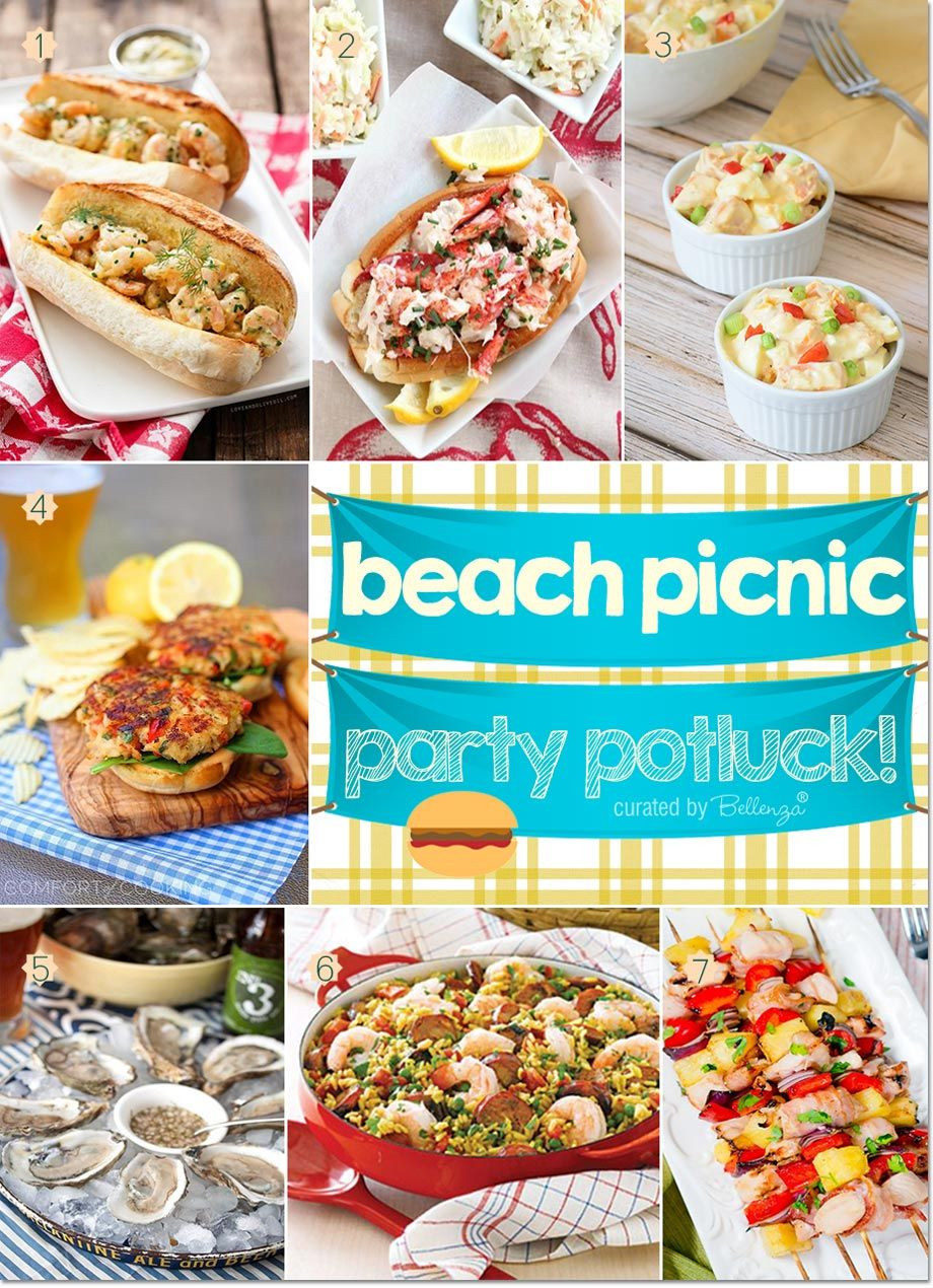 Beach Party Potluck Food Ideas
 Beach Picnic Party Ideas Must try Potluck Recipes