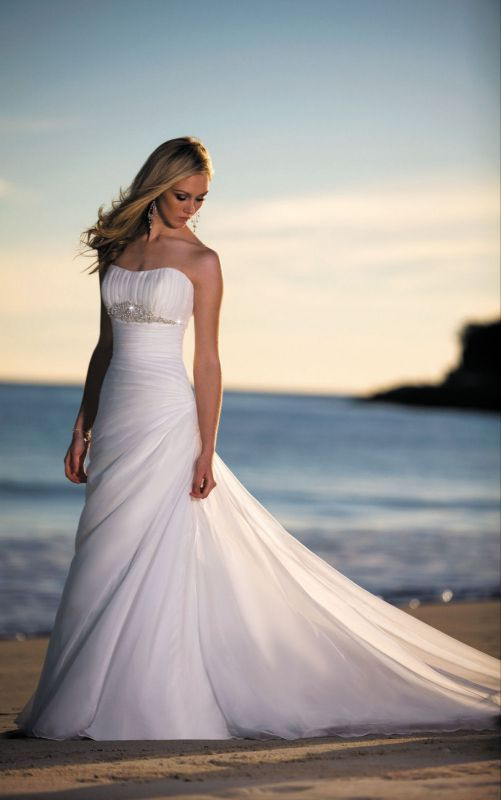 Beach Style Wedding Dresses
 Wedding Dresses Beach Style 2014 2015