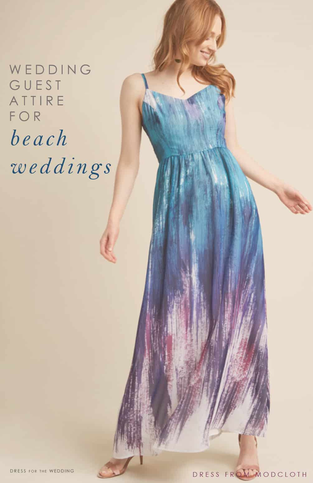 Beach Wedding Attire For Guest
 Beach Wedding Guest Dresses