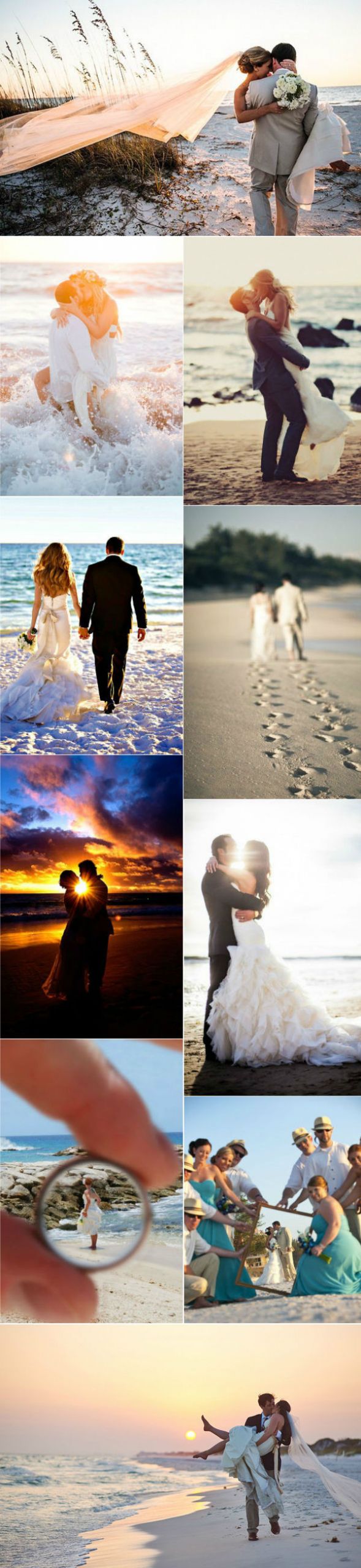 Beach Wedding Photo Ideas
 32 Beach Themed Wedding Ideas For 2016 Brides